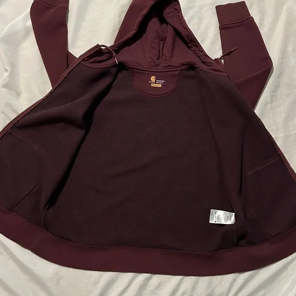 Carhartt Zip Up Hoodie Sz XL - Picture 6 of 8